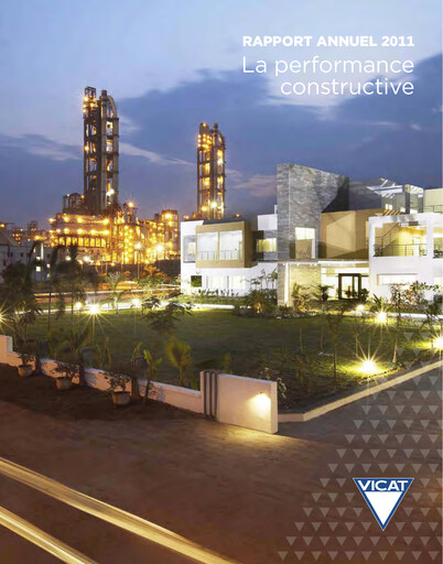 Miniature Vicat S.A. Rapport annuel 2011