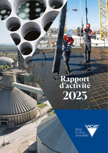 Miniature Vicat S.A. Rapport annuel 2023
