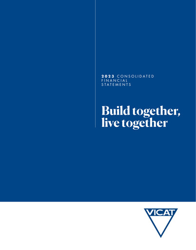 Thumbnail Vicat S.A. Financial Statement 2023