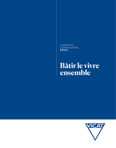 Miniature Vicat S.A. Bilan financier 2023
