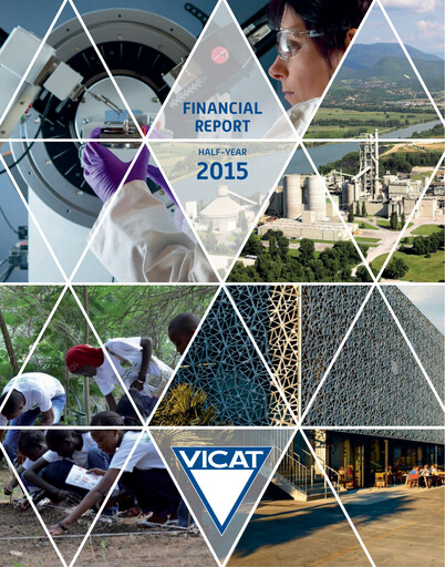 Thumbnail Vicat S.A. Half-year Report 2015-h1