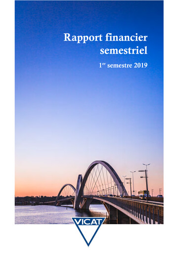Thumbnail Vicat S.A. Half-year Report 2019-h1