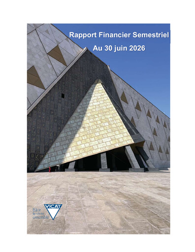 Thumbnail Vicat S.A. Half-year Report 2026-h1