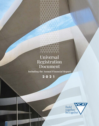 Thumbnail Vicat S.A. Universal Registration Document 2021