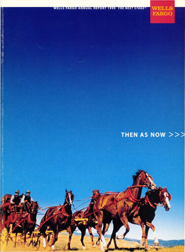 Miniature Wells Fargo Rapport annuel 1999
