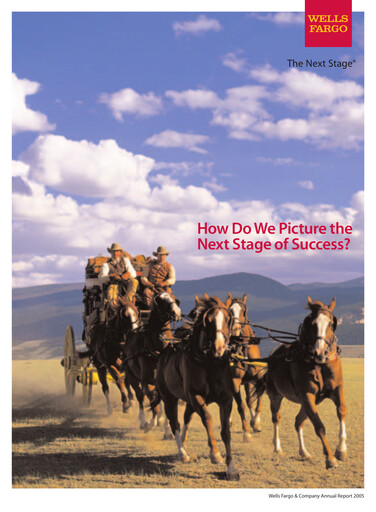 Miniature Wells Fargo Rapport annuel 2005