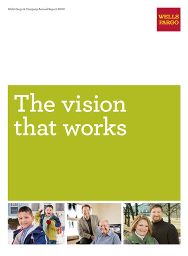 Miniature Wells Fargo Rapport annuel 2009