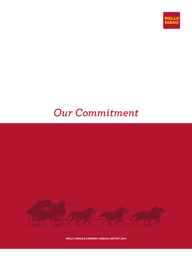 Miniature Wells Fargo Rapport annuel 2016