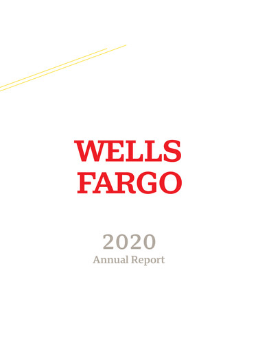 Miniature Wells Fargo Rapport annuel 2020