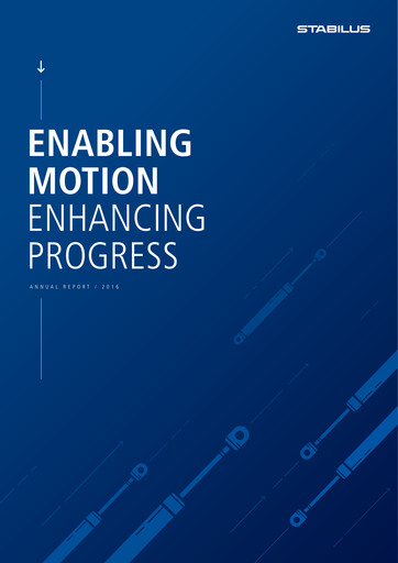 Thumbnail Stabilus Annual Report 2016