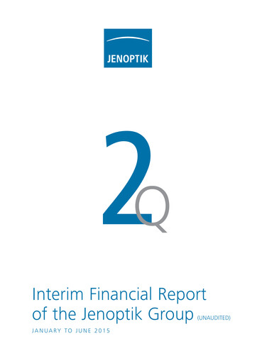 Thumbnail Jenoptik Half-year Report 2015-h1