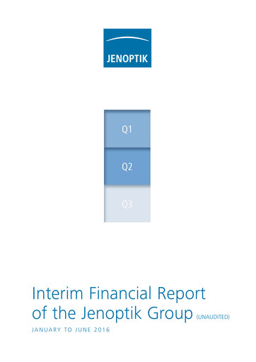 Thumbnail Jenoptik Half-year Report 2016-h1
