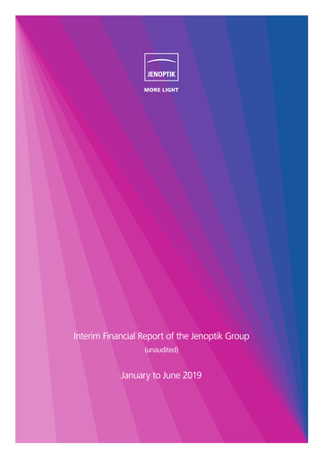 Thumbnail Jenoptik Half-year Report 2019-h1