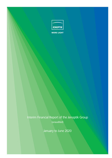 Thumbnail Jenoptik Half-year Report 2020-h1