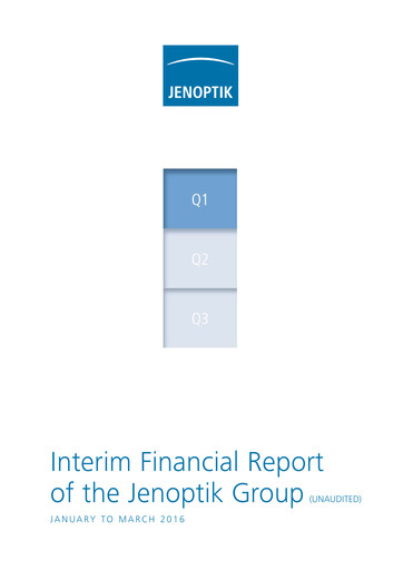 Thumbnail Jenoptik Quarterly Report 2016-q1