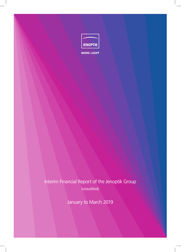 Thumbnail Jenoptik Quarterly Report 2019-q1