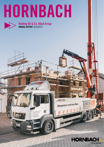 Thumbnail Hornbach Holding
 Annual Report 2016-2017