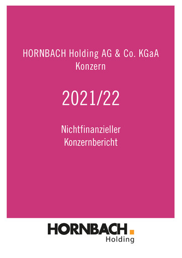 Thumbnail Hornbach Holding
 ESG Report 2021-2022