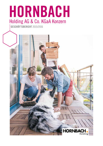 Thumbnail Hornbach Holding
 Financial Statement 2015-2016