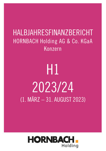 Thumbnail Hornbach Holding
 Half-year Report 2023-2024
