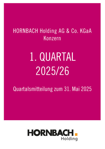 Thumbnail Hornbach Holding
 Quarterly Report 2025-2026-q1