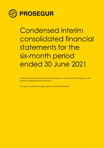 Thumbnail Prosegur Half-year Report 2021-h1
