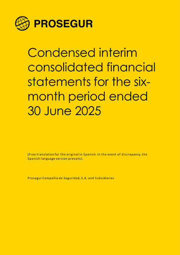 Thumbnail Prosegur Half-year Report 2025-h1