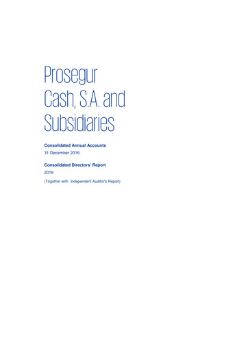 Vorschaubild Prosegur Cash Finanzmitteilung 2016