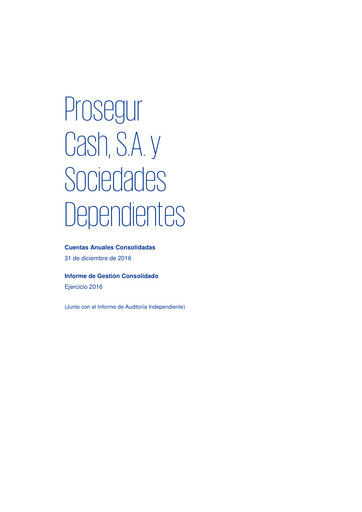 Vorschaubild Prosegur Cash Finanzmitteilung 2016