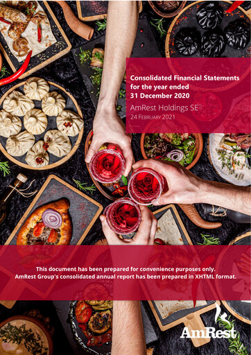 Thumbnail AmRest Financial Statement 2020