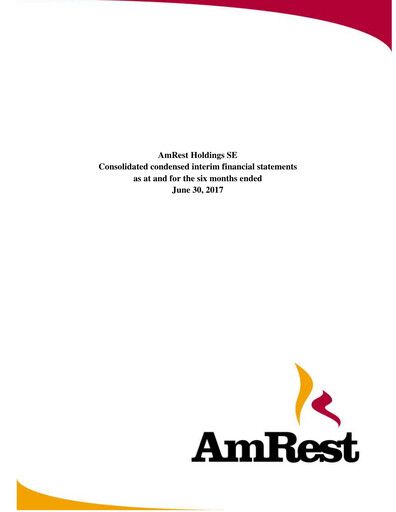 Thumbnail AmRest Half-year Report 2017-h1