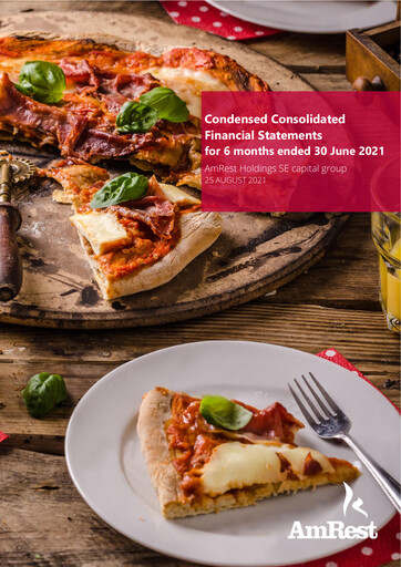 Thumbnail AmRest Half-year Report 2021-h1