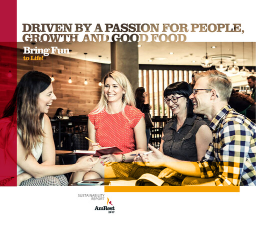 Vorschaubild AmRest Nachhaltigkeitsbericht 2017