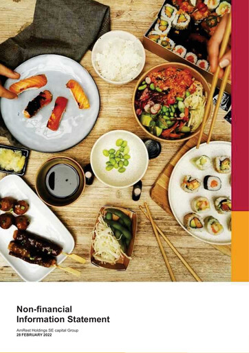 Vorschaubild AmRest Nachhaltigkeitsbericht 2021