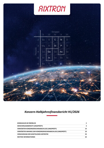 Thumbnail Aixtron Half-year Report 2026-h1
