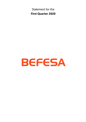 Thumbnail Befesa Quarterly Report 2020-q1
