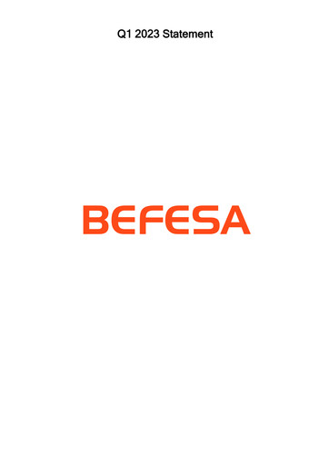 Thumbnail Befesa Quarterly Report 2023-q1