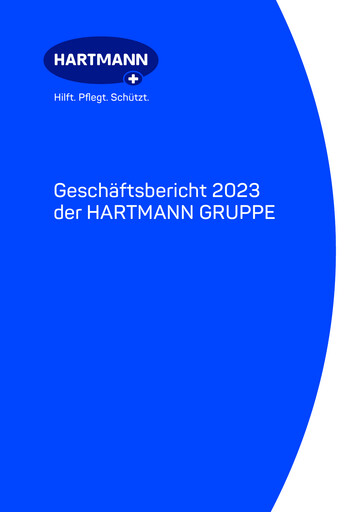 Thumbnail Paul Hartmann Annual Report 2023