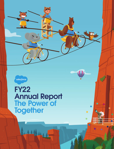 Vorschaubild Salesforce Jahresbericht 2021-2022