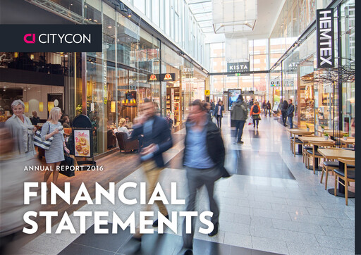 Thumbnail Citycon Financial Statement 2016