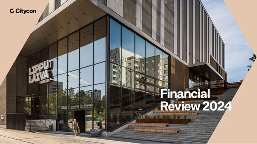 Thumbnail Citycon Financial Statement 2024