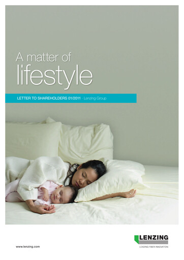 Thumbnail Lenzing

 Quarterly Report 2011-q1