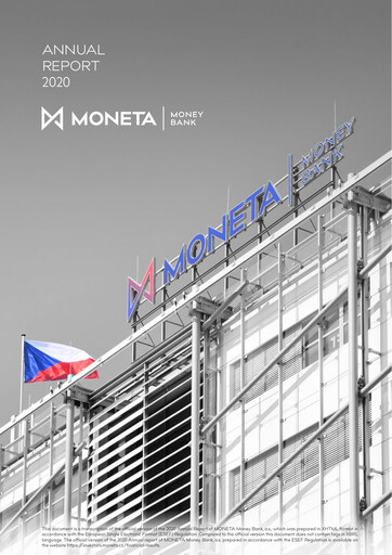 Thumbnail MONETA Money Bank Annual Report 2020