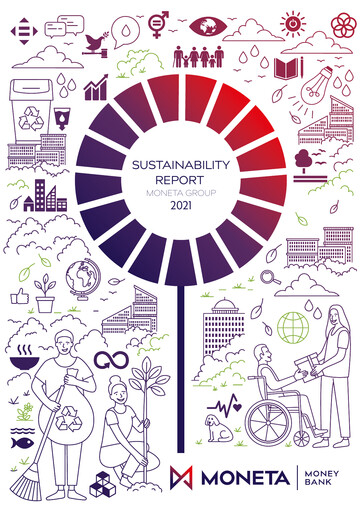 Thumbnail MONETA Money Bank Sustainability Report 2021