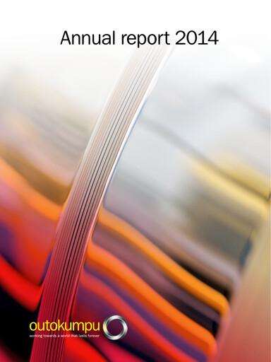 Miniature Outokumpu Rapport annuel 2014
