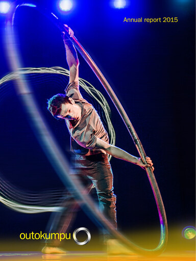 Miniature Outokumpu Rapport annuel 2015