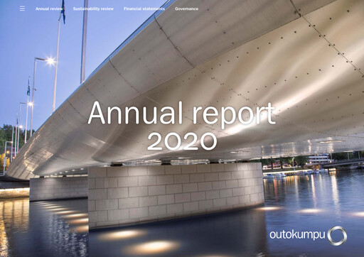 Miniature Outokumpu Rapport annuel 2020
