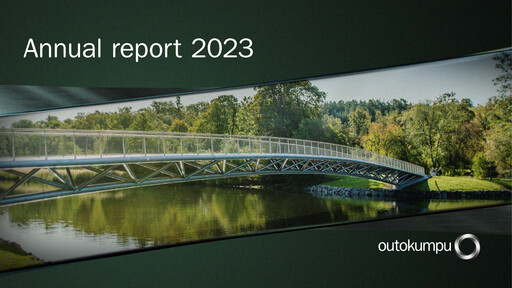Miniature Outokumpu Rapport annuel 2023