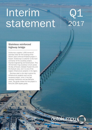 Vorschaubild Outokumpu Quartalsbericht 2017-q1