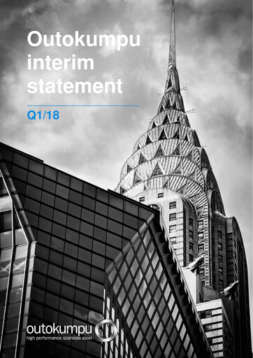 Vorschaubild Outokumpu Quartalsbericht 2018-q1